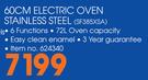 Smeg 60cm Electric Oven Stainless Steel SF385XSA
