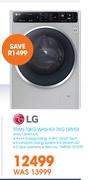 LG Titan 10Kg Washer 7Kg Dryer FH4U1JBHKANA
