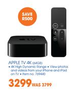 Apple TV 4K 64GB