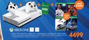 XBox One S 1TB Console+Xbox Live+Additional Controller+One Game