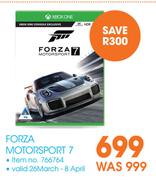 XBOX One Forza Motorsport 7-Each