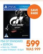 PS4 GT Standard+Edition