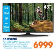 Samsung 43" UHD Smart TV 43MU7000