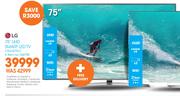 LG 75" UHD Smart LED TV 75UJ675V With Free Delivery