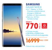 samsung note 8 vodacom