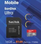 Sandisk Ultra 16GB MicroSD