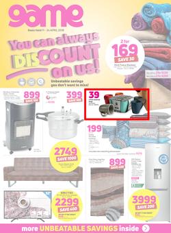 Game : You Can Always Discount On Us (11 April - 24 April 2018), page 1