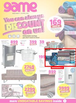 Game : You Can Always Discount On Us (11 April - 24 April 2018), page 1