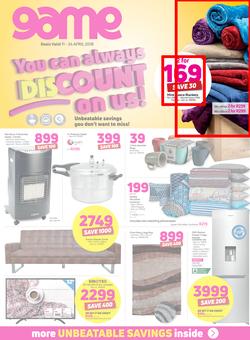 Game : You Can Always Discount On Us (11 April - 24 April 2018), page 1