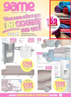 Game : You Can Always Discount On Us (11 April - 24 April 2018), page 1