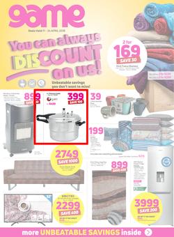 Game : You Can Always Discount On Us (11 April - 24 April 2018), page 1