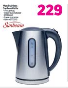 Sunbeam Matt Stainless Steel Cordless Kettle