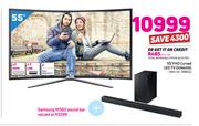 Samsung 55" FHD Curved LED TV 55M6500