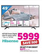 Hisense 49" FHD Smart Digital LED TV 49N2170PW