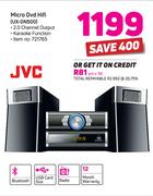 JVC Micro DVD HiFi UX-DN500