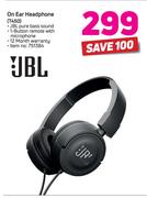 JBL On Ear Headphone T450
