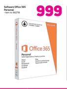 Microsoft Software Office 365 Personal