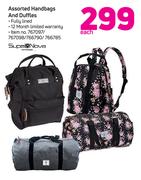 Supar Nova Assorted Handbags & Duffles-Each