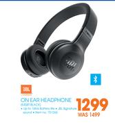 JBL On Ear Headphone E45BT BLACK