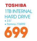 Toshiba 1TB Internal Hard Drive 3.5"