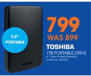 Toshiba 1TB Portable Drive
