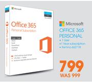 Microsoft Office 365 Personal