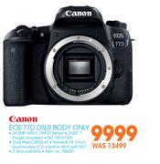 Canon EOS 77D DSLR Body Only