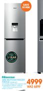 Hisense 340Ltr Bottom Freezer Fridge H340BI-WD