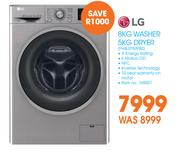 1LG 8Kg Washer 5Kg Dryer FH4U2TMP8S