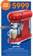 Smeg Espresso Coffee Machine