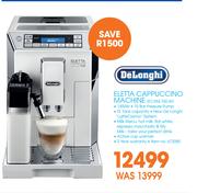Delonghi Eletta Cappuccino Machine ECAM.760.W