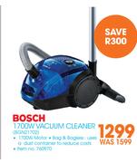 Bosch 1700W Vacuum Cleaner BGN21702
