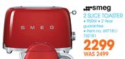 Smeg 2 Slice Toaster