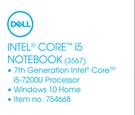 Dell Intel Core i5 Notebook 3567