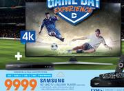 Samsung 50" UHD TV 50MU7000 + Samsung Blu Ray Player