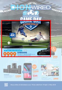 Dion Wired : Create Your Ultimate Game Day Experience (19 April - 2 May 2018), page 1