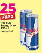 Red Bull Energy Drink-2x250ml 
