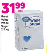 Great Value White Sugar-2.5kg Each