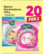 Beacon Marshmallows-150g Assorted