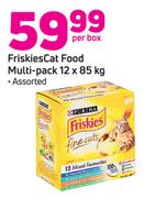 Friskies Cat Food Multi-Pack 13x85kg Per Box