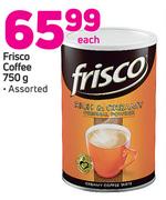Frisco Coffee-750g Assorted