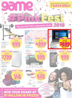 Game : Pink Fest (2 May - 8 May 2018), page 1