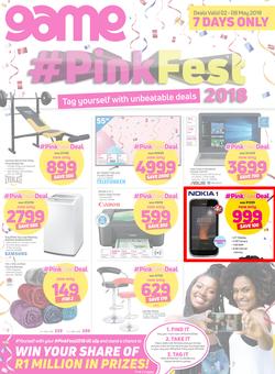 Game : Pink Fest (2 May - 8 May 2018), page 1