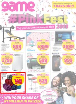 Game : Pink Fest (2 May - 8 May 2018), page 1