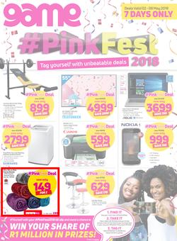 Game : Pink Fest (2 May - 8 May 2018), page 1
