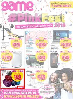 Game : Pink Fest (2 May - 8 May 2018), page 1