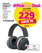Polaroid Bluetooth Headphones PBH6001BLUE-Each