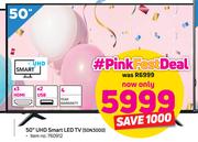 Hisense 50” UHD Smart LED TV 50N3000