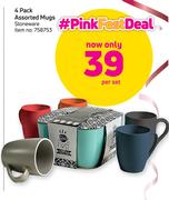 4-Pack Mugs-Per Set