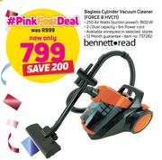 Bennettread Bagless Cylinder Vacuum Cleaner FORCE 8 HVC11